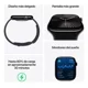 thumbnail image 3 of Apple Watch Series 10 GPS + Cellular • Caja de aluminio negro azabache de 46 mm • Correa deportiva negra - S/M - Distribuidor Autorizado, 3 of 8