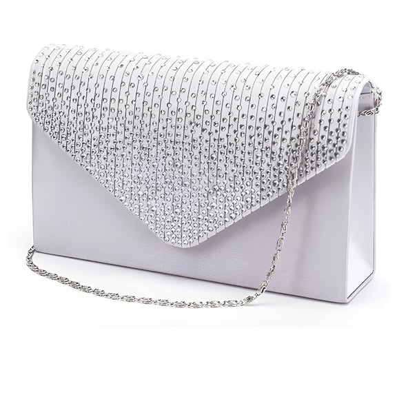 GASTROPOD Evening Bag Clutch Purses for Women Sparkly Wedding Rhinestone Formal Dressy Crossbody Handbags Cocktail