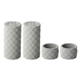 thumbnail image 4 of 2x4x Cintas Para Manillar De Bicicleta Empuñaduras De Silicona Profesionales Antivibración Gris, 4 of 8