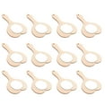 thumbnail image 4 of 12Pcs DIY Wooden Mirror Handmade Unpainted Mirror Handheld Cosmetic Mirror for Kid, 4 of 8