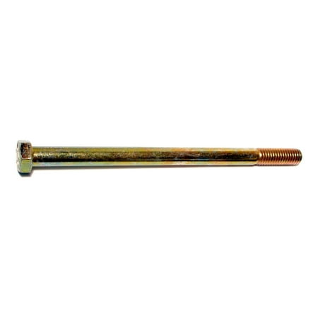 

3/8 -16 x 6 Zinc Plated Grade 8 Steel Coarse Thread Hex Cap Screws