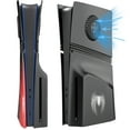 thumbnail image 1 of Funda protectora para consola PS5 Pro, resistente a arañazos, carcasa rígida de ABS de repuesto a prueba de golpes, placa lateral para accesorios de consola PS5 Pro, 1 of 6