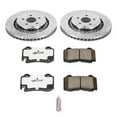 thumbnail image 3 of PowerStop Rear Z26 Street Warrior Carbon-Fiber Ceramic Brake Pad and Drilled and Slotted Rotor Kit Fits: CHEVROLET Select Models K6994-26, 3 of 9