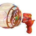 thumbnail image 1 of Electric Dinosaur Bubble Machine Bubble Dinosaur Pool Toys Red, 1 of 5