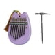thumbnail image 2 of Mini Kalimba Kalimba compacto de 8 teclas con martillo de afinación, mini piano de pulgar, regalos para amantes de la música, 2 of 6
