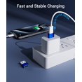 thumbnail image 2 of Adaptador Syntech USB-C hembra a USB-A macho, paquete de 3, azul, 2 of 5