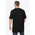 thumbnail image 2 of KingSize Men's Big & Tall Shrink-Less Lightweight Longer-Length Crewneck T-Shirt, 2 of 6