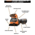 thumbnail image 6 of RIDGID 18-Volt OCTANE Brushless Cordless 3-Speed 1/4 Sheet Sander, 6 of 12