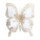 thumbnail image 2 of pstuiky Mariposas navideñas artificiales para decorar el árbol de Navidad, con clip y purpurina. Ideales para bodas, cumpleaños y fiestas., 2 of 6