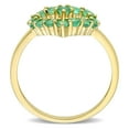 thumbnail image 4 of Everly Women's Emerald 10k Yellow Gold Ring, 4 of 8