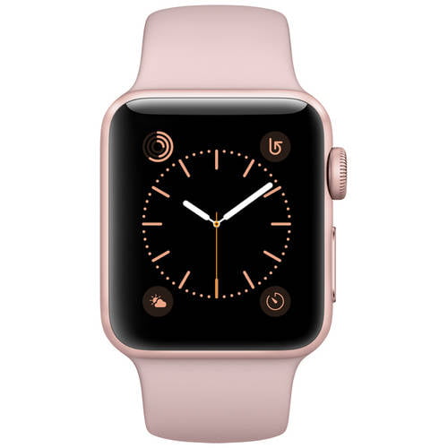 Refurbished Apple Watch Series Rose Gold Case - Pink Sand Band 38mm - Walmart.com