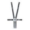 Replacement Part for Chicco Polly 13 Highchair ~ Replacement 5 Point Gray Harness Strap - Fits Many Models