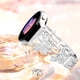 thumbnail image 5 of Correa de reloj G-ficu de 20 mm con forma de mariposa brillante para Samsung, 5 of 6