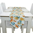 thumbnail image 4 of EREHome Ocean Starfish Anchor Table Runner 13x70 Inches Light Blue Table Top Decoration, 4 of 5