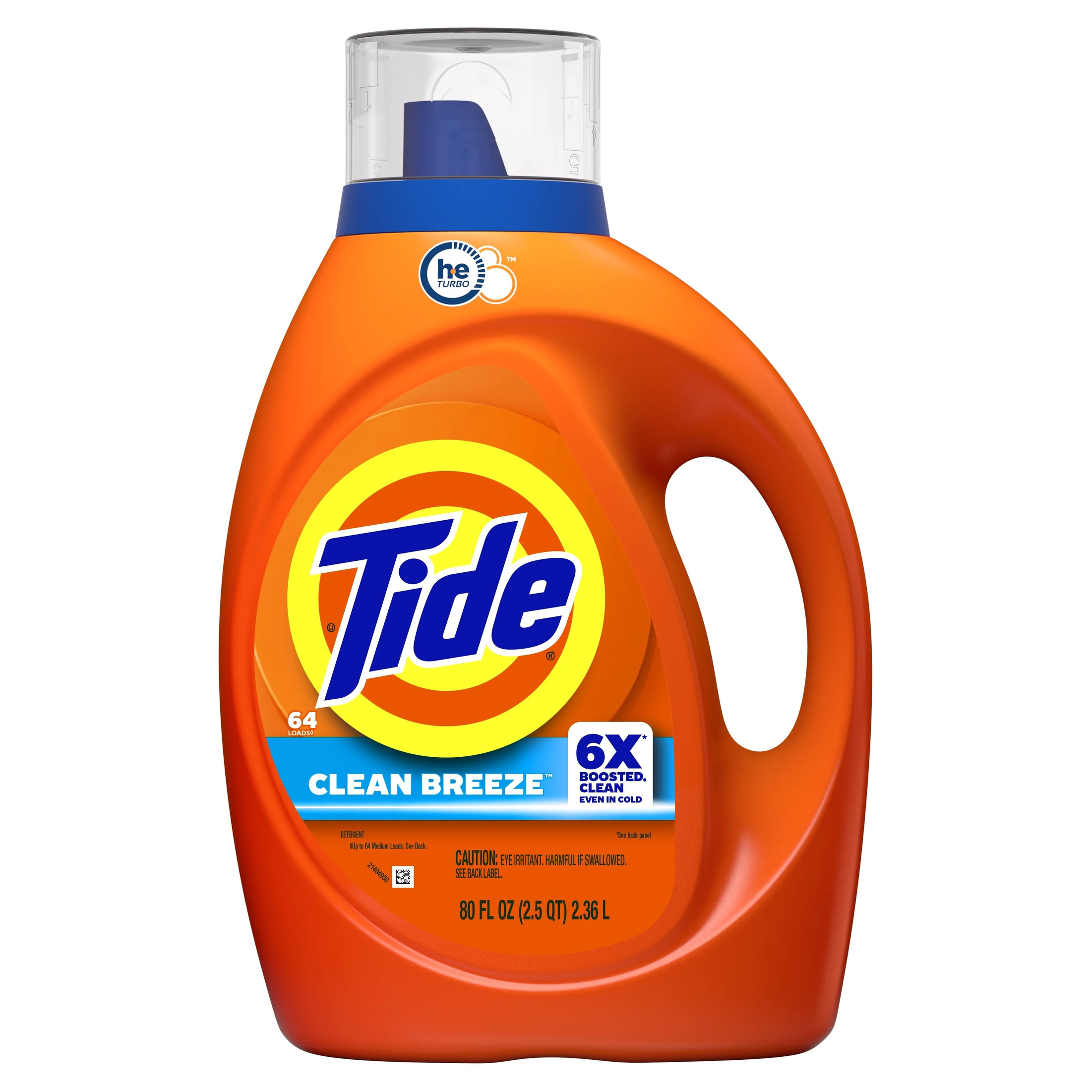 Tide Laundry Detergent Liquid, Clean Breeze Scent, 80 fl oz photo 8