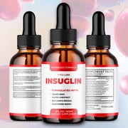 Insuglin Advanced Formula Drops Blood Balance Support Supplement 30 Servings