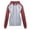 Red, variant on Annhoo Hoodies for Women Fall Casual Long Sleeve Zipper up Sweatshirts Ladies Drawstring Color Block Basic Jackets