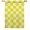 Yellow, variant on Blue Checker Novelty Merchant 28 x 40 in. Double-Sided Decorative Horizontal House Flags for Decoration Banner Garden Yard Gift