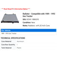 thumbnail image 2 of Radiator - Compatible with 1989 - 1993 Geo Tracker 1990 1991 1992, 2 of 2