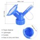 thumbnail image 2 of Aspersor de Riego Portátil Unique Bargains Azul para Jardín, 2 of 5