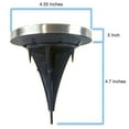thumbnail image 2 of 5 Star Super Deals Rust Resistant Ground Lawn Solar Light, Yellow, 2 of 8