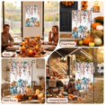 thumbnail image 4 of Orange Blue Pumpkin Fall Garden Flag 28x40 Double Sided - Welcome Garden Flags for All Seasons Outside Décor, Thanksgiving Maple Leaf Decorative Personalized Yard Flags Large Sign, 4 of 9