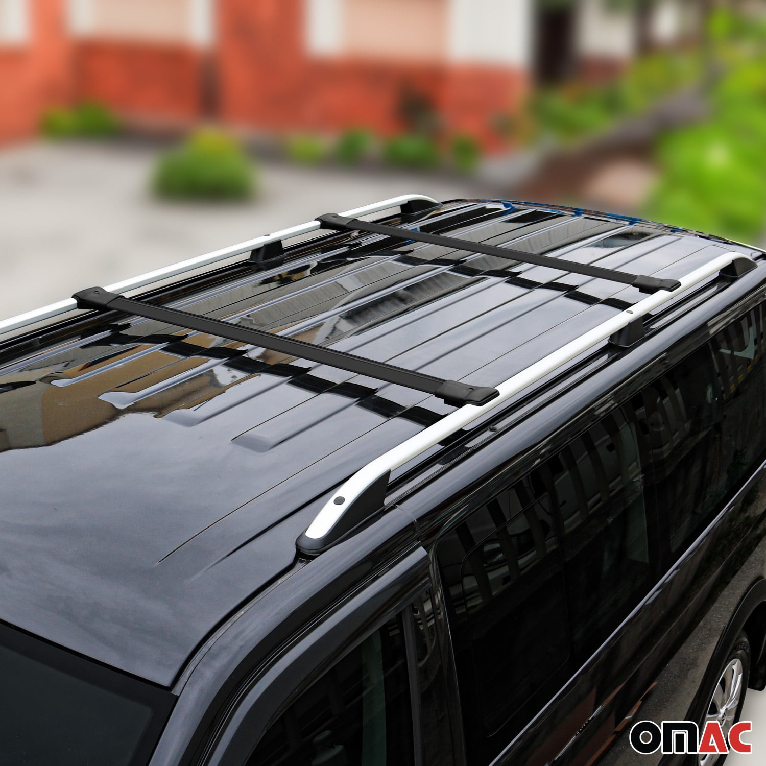 Roof Rack Cross Bars Luggage Carrier For Chevrolet Tahoe 2007-2014 Black 2Pcs