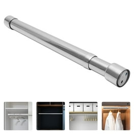 Adjustable Closet Rod for Hanging Clothes Closet Rod for Hanging Clothes Metal Closet Rod Walmart