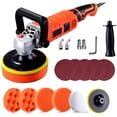 thumbnail image 1 of Pulidora Eléctrica Para Coche Piso 1850w 110v 18Pzs 3300 rpm, 1 of 7