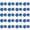Blue flower shape, variant on 20 Pairs Disposable Nipple Covers Fish Scales Pasties Breast Petals for Women