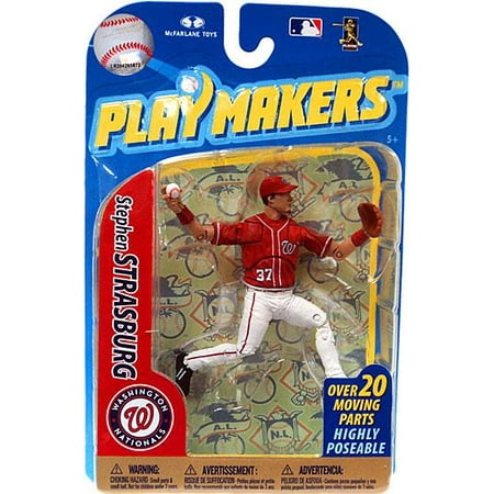 Mcfarlane Mlb 3 Figure - McFarlane MLB Playmakers Series 2 Stephen Strasburg Action Figure
