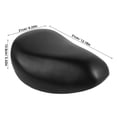 thumbnail image 4 of Foldable Electric Bike Seat Cushion With Dual Base Motorcycle Seat Pad Electric Car Saddle For Exercise Bikes And Road Bikes Riders, 4 of 8