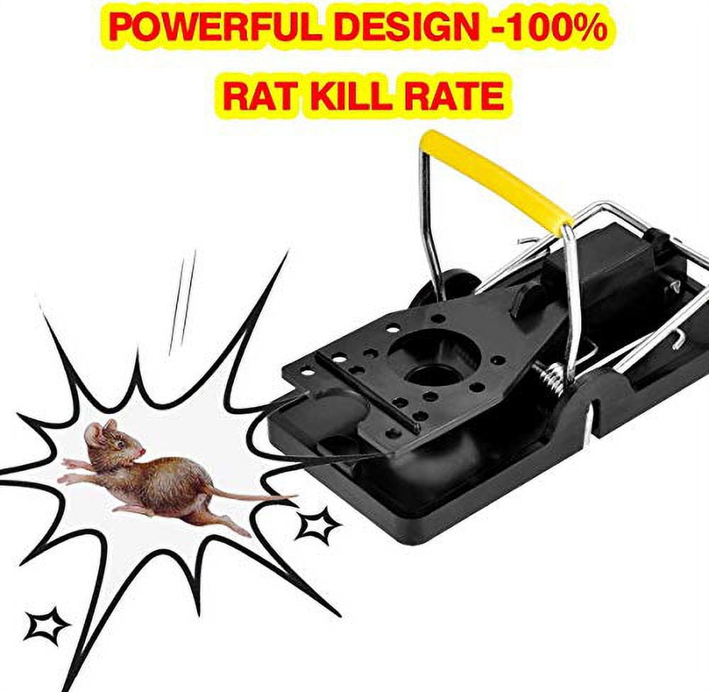 6/12pcs Mouse Traps For Home, Safe And Reusable Rat Traps, Humane Mice  Traps For House, Indoor Chipmunk Trap, Pest Control Supplies