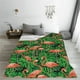 thumbnail image 5 of Balery Flamingo Manta de Felpa Suave y Acogedora – Cobija de Franela Aterciopelada para Cama, Lavable y Cálida para Sofá, Mascotas, Transpirable-80"x60", 5 of 7