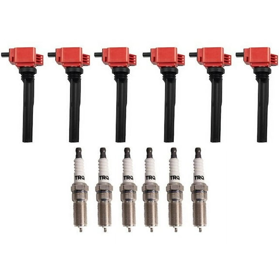 Ignition Coil and Spark Plug Kit 12 Piece - Compatible with 2018 - 2021 Ford Expedition 2019 2020