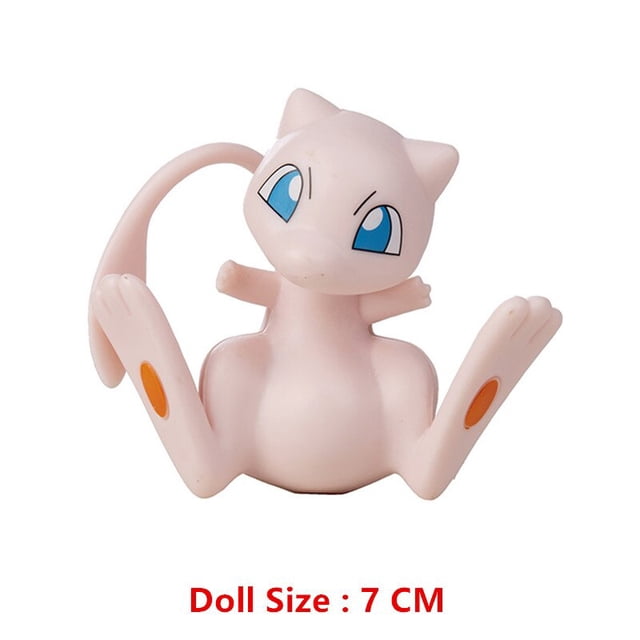 Figuras de acción de Pokémon, Pikachu, Eevee, Charizard, Mewtwo, modelo de colección, monstruo de bolsillo, juguetes de cumpleaños para niños, Gi qiuyongming unisex