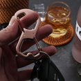 thumbnail image 3 of 3 uds llavero abridor de botellas de cerveza mosquetón Clips llavero de bebidas anillo cierres de escalada ganchos para botellas de Camping tapa elevador regalo, 3 of 5