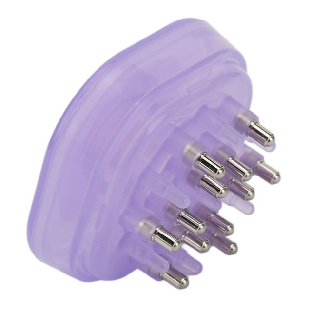 Hair Oil Applicator Scalp Massager, 15ml Transparent Serum Dispenser Scalp Oil Applicator Versatile Hair Oil Tool with Comb Massage Function Scalp Care Solution for Home and Salon