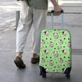 thumbnail image 3 of Green Cow Spot Pattern Luggage Cover Fashion Suitcase Cover Baggage Covers Fit 25-28 Inch Luggage (Go Travel), 3 of 5