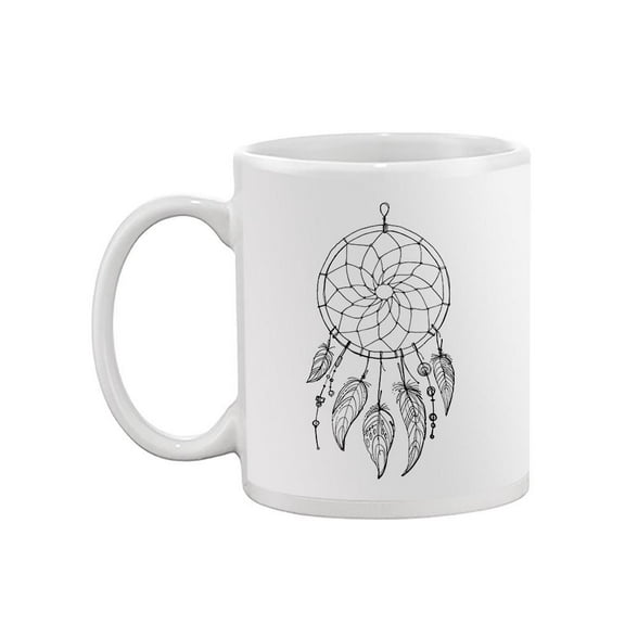 Sketch Dream Catcher Mug -Image by Shutterstock,