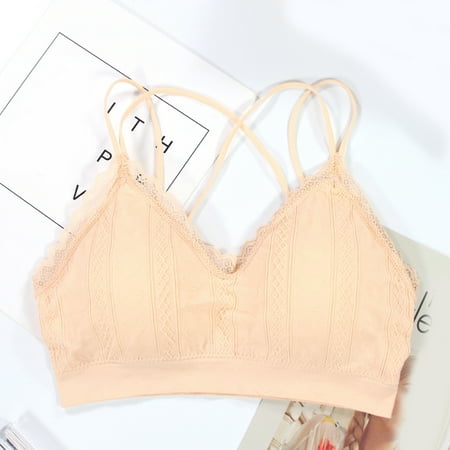 Aayomet Underwire Bra Women s Love My Curves Balconette Underwire Full Coverage Bra Beige One Size