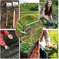 thumbnail image 3 of Weed Removal Tool Manual Weed Puller Hand Weeder with Handle Weeding Tool for Garden Vegetable Farm Planting & Weeding, 3 of 5