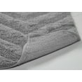 thumbnail image 5 of Better Trends 2 Piece Bathroom Rug Set 100% Cotton Extra Soft Tufted Bath Rug Water Absorbent Non-Slip Bath Mat Machine Washable (Gray) Hugo Collection, 5 of 6