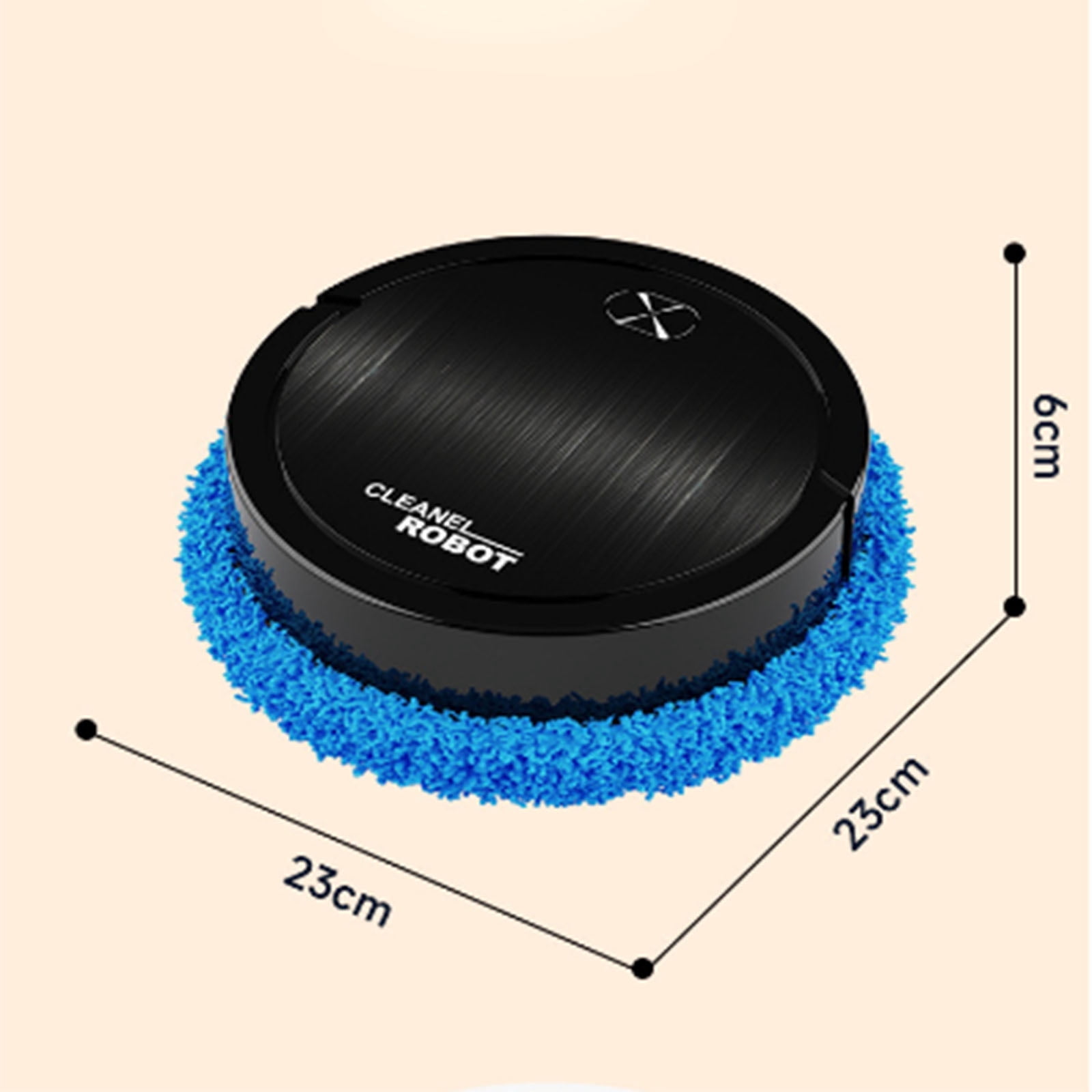 CURYMAY 2026 New Rumba Robots Vacuum,Powerful Robot Vacuum and Mop for Dry and Wet Cleaning,Slim Design Automatic Long-Lasting 1200Mah Battery Vacuum Robot for Effortless Home Maintenance,Black