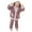B, variant on Boys And Girls' Flannel Clothes Long Sleeve And Pants Winter Warm Soft Fuzzy Homewear With Sweatpants 4t Pajamas Girl