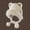 Beige, variant on Women Winter Plush Bear Ear Hat Thick Warm Knit Cap Cute Oversize Ear Protection