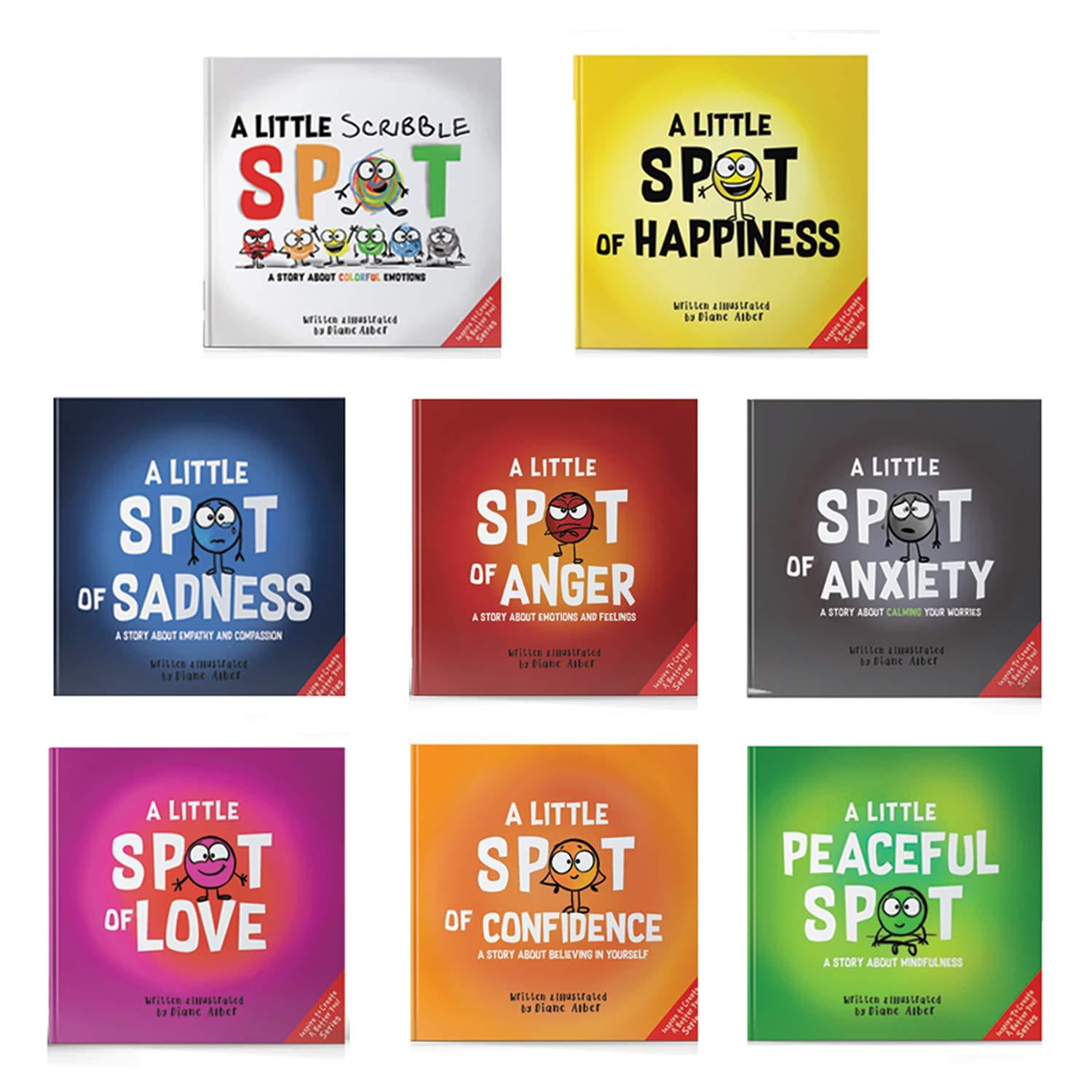 A Little SPOT of Emotion 8 Book Box Set (Books 1-8: Anger, Anxiety, Peaceful, Happiness, Sadness, Confidence, Love, and Scribble Emotion) (Paperback)