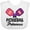 AA-White, variant on Inktastic Pickleball Princess Girls Baby Bib