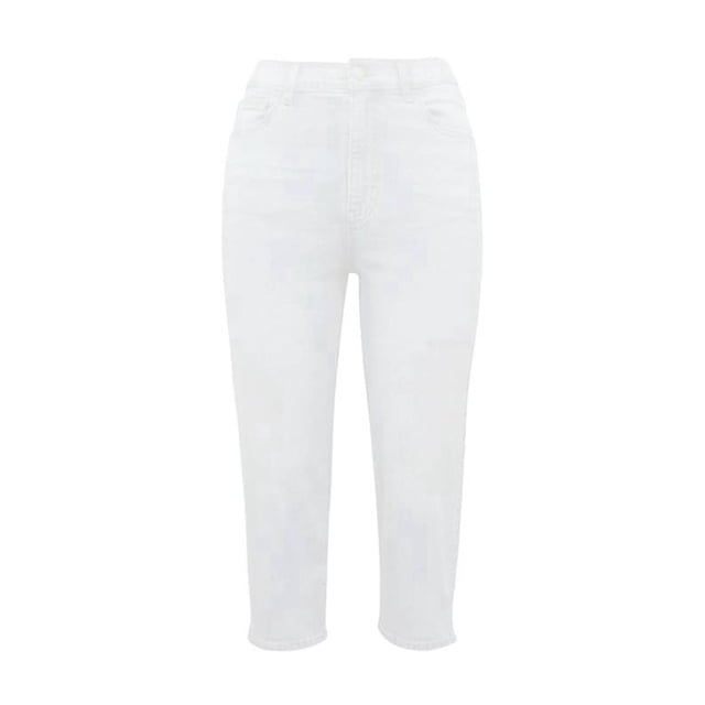 Capri George para Dama, Denim Blanco Talla EG