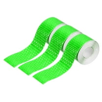 Uxcell 3 Rolls Reflective Tape 1" x 118" High Visibility Adhesive Stickers for Trailer Trucks Bike, Green